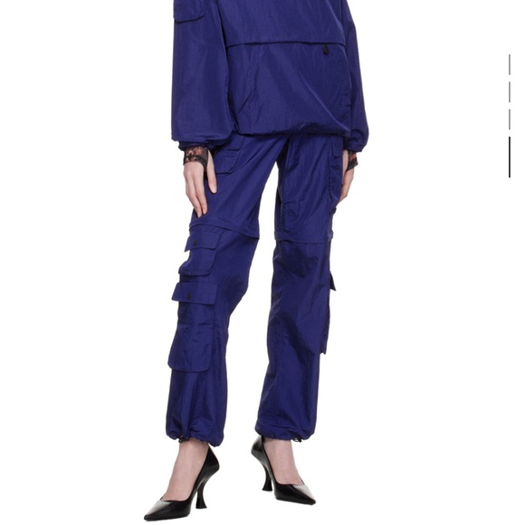 KSUBI NWT! Cargo pants convertible to shorts in Midnight taffeta size M/28 waist - Picture 4 of 6